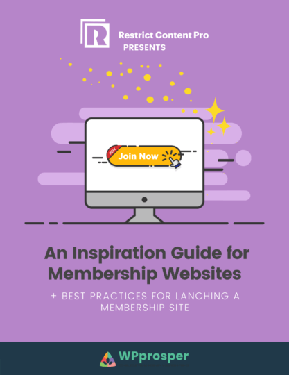 inspiration guide membership sites